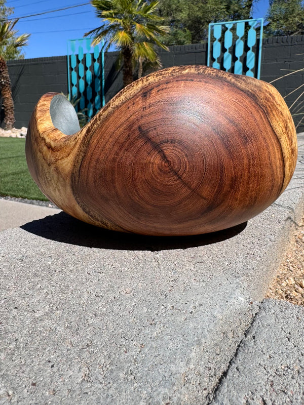 Mesquite Hollow Form Vessel #145