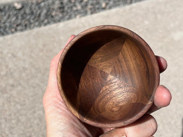 Walnut Trinket Bowl #32