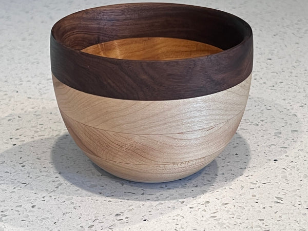 Maple and Walnut Catch-All Bowl #19