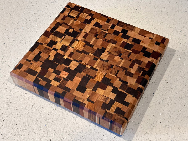 Chaos End Grain Cutting Board