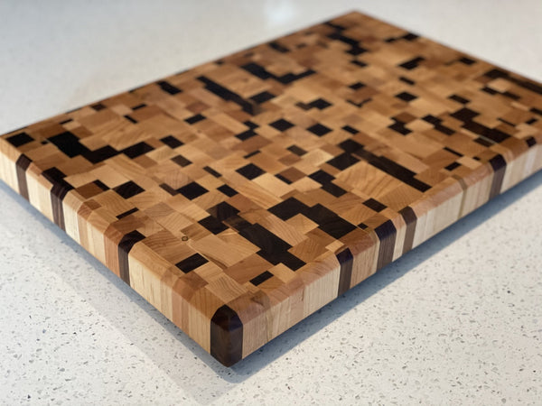 Chaos End Grain Cutting Board