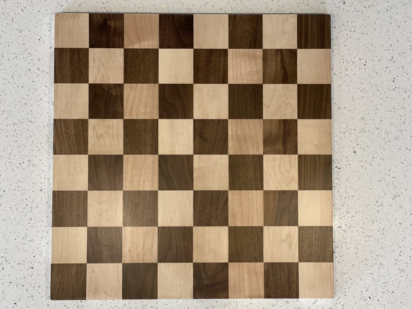 Maple & Walnut Chessboard